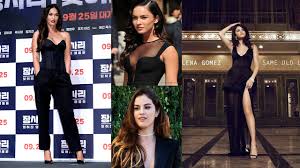 Megan denise fox (born may 16, 1986) is an american actress and model. Love Wearing Black Take Some Inspirational Tips From Megan Fox And Selena Gomez S Black Outfits Iwmbuzz
