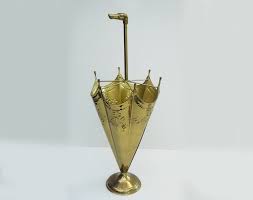 French Vintage Brass Umbrella Stand Greyhound Head Handle Rustic Hall Decor Porte Parapluie Laiton Parapluie Et Canne Tete Parapluie Porte Parapluie Laiton
