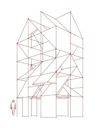 Filip Dujardin 2x3x5 Middelburg Scaffolding Design Paper Architecture Interactive Art Installation