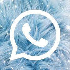 Whatsapp Logo Di 2021 Estetika Biru Ikon Ikon Aplikasi