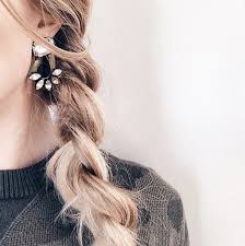 All styles of box braids to sublimate her hair afro on long box braids, everything is allowed! Qf8gl2 L 610x610 Jewels Tumblr Statement Earrings Earrings Jewelry Braid Hairstyles Blonde Hair