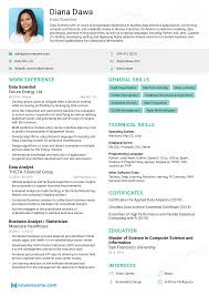 Start now and choose a template! Data Scientist Resume Sample Guide For 2021