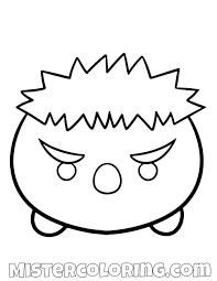 27 coloring pages of tsum tsum. Avengers Tsum Tsum Coloring Pages Coloring And Drawing