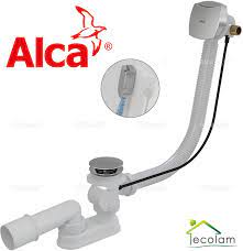 Ablaufgarnitur badewanne ab uber einlauf automat siphon. Ablaufgarnitur Badewanne Ab Uber Einlauf Siphon Fullfunktion Alcaplast Ecolam