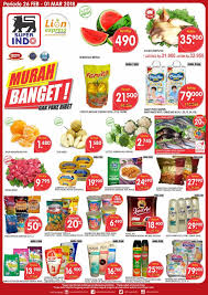 Supermarket indonesia yang telah ada sejak tahun 1997 ini akan menghadirkan deretan diskon menarik yang berlaku pada tanggal 21 oktober 2020. Katalog Superindo Promo Superindo Weekday Periode 26 Februari 01 Maret 2018 Info Promo Diskon Dan Voucher Terbaru