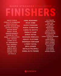 LOOKING GOOD, FEBRUARY! 😍 Here are your *68* platinum barre challenge  finishers for the month of February..Way to hit those goals 🎉 hit the ❤️  to hype up somebody you know on