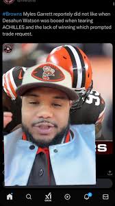 Was the boos from Watson injury the reason Myles want out