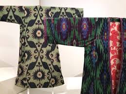 Power Of Pattern Central Asian Ikats Occasionalpiece Quilt