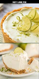 A Graham Cracker Crust And Tangy Filling Make This Key Lime Pie A Favorite Homemade Dessert In Our Family Som In 2020 Key Lime Pie Easy Lime Recipes Best Key Lime Pie