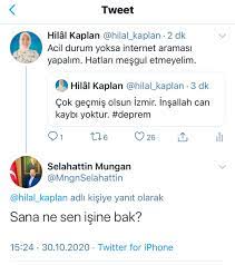 Hilal kaplan, twitter paylaşımında ekşi'nin söylediklerinin doğru olmadığını belirtti ve yaşananlardan gelecek partisi genel başkanı ahmet davutoğlu ve davutoğlu'nun ekibinde yer alan taha ün'ü. Hilal Kaplan On Twitter Ne Denir Ki