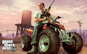 Trevor On Atv Gta 5 Http 1sthdwallpapers Com Trevor On Atv Gta 5 Hd Wallpapers Grand Theft Auto Gta Grand Theft Auto 1