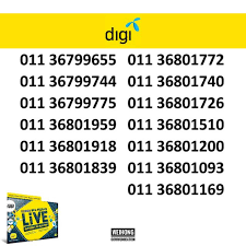 This wikihow will show you how to activate a digi sim card. Digi Prepaid Number Simcard I Shopee Malaysia