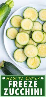 Jul 08, 2013 · instead, freeze your zucchini in a single layer on a baking sheet lined with parchment paper. How To Freeze Zucchini Sliced Or Shredded Evolving Table