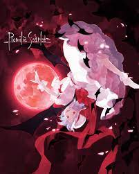 こんなに月も紅いから remilia scarlet touhou レミリア かわいい 東方 かわいい 素晴らしいアート