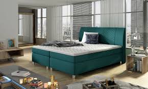Neben dem tollen liegekomfort ist bei diesem bett durch den freiraum zwischen lattenrost und boden eine gute luftzirkulation gegeben. Design Stoff Luxus Polster Betten Doppel Modernes Ehe Boxspringbett Bett Toldeo Www Jvmoebel De La Design Chesterfield Mobel Ledersofa Sofa