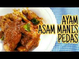 Ayam kecap pedas manis cabe hijau enak lezat. Cara Membuat Ayam Asam Manis Pedas 02 Youtube Ayam Resep Masakan Manis