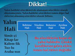 ismin halleri e de den i ev yalin hali ev belirtme hali ev yonelme ppt video online indir