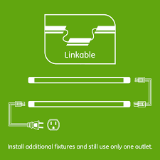 Ge Premium Led Plug In Under Cabinet Light Bar Linkable 24in 38848 T1 Walmart Com Walmart Com