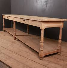 19th Century Pine Drapers Table From Dc Member Arcadia Antiques French Console Table Table Pine Table