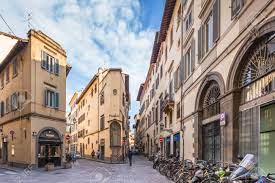 Florence, city, capital of firenze provincia (province) and toscana regione (tuscany region), central italy. Florence Italy A April 03 2017 Old Streets Of Florence In The City Center Bicycle Parking Stock Photo Picture And Royalty Free Image Image 105491520