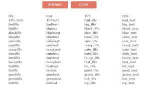 Create good names for games, profiles, brands or social. Monogamous Relationship Instagram Business Name Generator