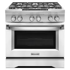 kitchenaid 36 in 6 burner self cleaning