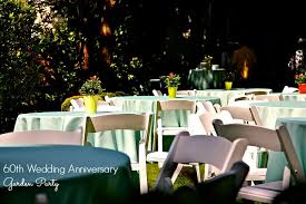 The top 20 ideas about wedding anniversary party themes.the optimal ceremony location for this motif is a victorian style mansion or a yard with an attractive gazebo, as well as there is absolutely nothing better for the reception than having it in a grand ballroom. 60th Wedding Anniversary Party Ideas The Diamond Anniversary
