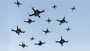 Hals cats loyal wingman concept was the start of the show. India In The Age Of Swarm Drones