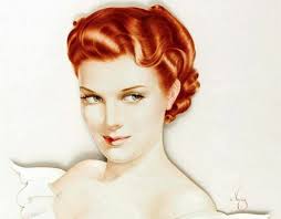 By Alberto Vargas, art, alberto vargas, people, painting, woman, HD  wallpaper