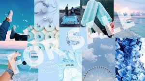 Shop thousands of high quality bath mats designed and sold by independent artists. Blue Aesthetic Laptop Wallpaper