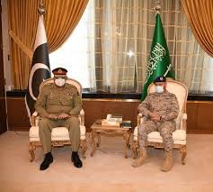 What does coas stand for? Coas Bajwa Meets Saudi Chief Of General Staff