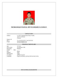 Cara yang akan aku tunjukkan ialah contoh resume terbaik. Contoh Resume Mohon Kerja Bahasa Melayu Resume For You
