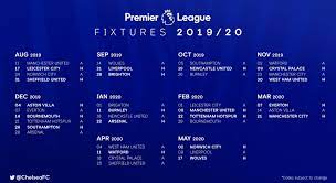 According to reports from the independent, the premier league broadcasters have reached an agreement to telecast all opening. Chelsea Visit Manchester United On The Opening Day Premier League 2019 20 Schedule For Chelsea Confirmed