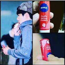 Image Result For Jungkook Nivea Bts Makeup Nivea Lip Balm Nivea
