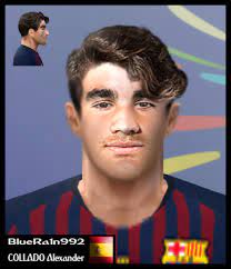 Plus your entire music library on all your devices. Alex Collado Fc Barcelona Espana Pes6 Faces By Br92 Facebook