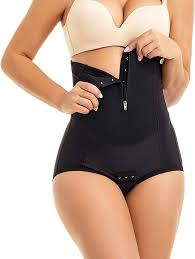 Movwin Postpartum Belly Wrap C Section Panty Belly Band Abdominal Compression Corset Girdle Shorts With Zipp Belly Wrap Post Partum Belly Wrap Postpartum Belly