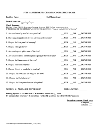 Geriatric Depression Scale 15 Items Pdf