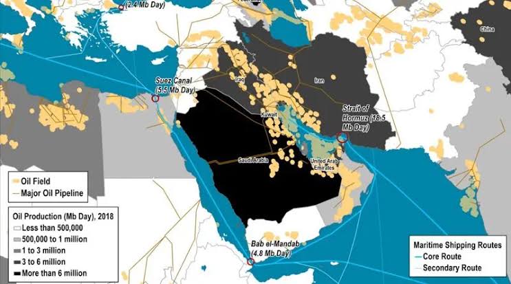 Modern Resource Geopolitics, AI generated