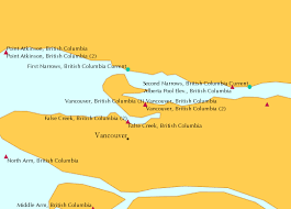 Vancouver British Columbia 3 Tide Chart