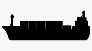 Vehicles designed to carry large numbers of cargo. Silhouette Watercraft Container Ship Cargo Ship Container Ship Cargo Ship Clipart Hd Png Download Kindpng