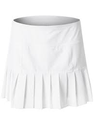 Asos design pleated mini tennis skirt in ivory. Jofit Women S Core Knife Pleat Skirt White