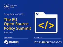 The license shall not restrict any party from selling or giving away the software as a component of an aggregate software distribution containing programs from several different sources. The Eu Open Source Policy Summit 2021 Openforum Europe