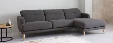 Amueblar piso completo aparadores armarios articulos. 4 5 Sitzer Ecksofa Mit Ecke Rechts Anthrazitgrau Missouri Maisons Du Monde