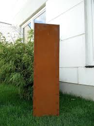 Edelrost Sichtschutz Wand Rost Sichtschutzwand Gartenzubehor Metall 125 50 Cm Ebay Edelrost Sichtschutz Sichtschutzwande Sichtschutz