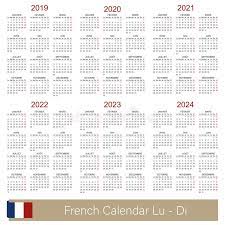 Questo può essere molto utile quando si cerca una data (per esempio, quando si hanno le vacanze) oppure quando si vuol sapere qual è il numero della settimana di una data nel 2024. Kalender 2019 2024 Vektor Abbildung Illustration Von Dezember 122902233