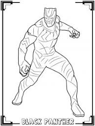 Encourage your preschooler to draw a face however they like and then color in the rest of the pumpkin. Black Panther Free Printable Coloring Pages For Kids