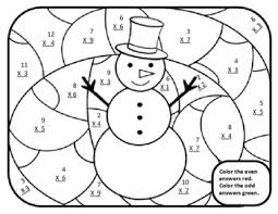 Simply click on the image or link below to download your printable pdf. Winter Color By Number Snowman Worksheets Teaching Resources Tpt