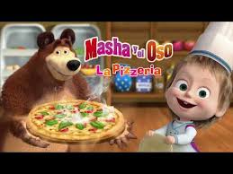 Juega juegos de cocinar en y8.com. Masha Y El Oso La Pizzeria Juegos De Cocina Pizza Aplicaciones En Google Play