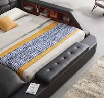 Amazon.com: Marco de cama inteligente, tamaño Queen, cama ...
