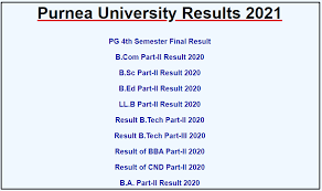 Check pu ba part ii result 2021. Purnea University Part 2 Result 2021 Download Ba Bsc Bcom Part 2 Result Kvsro
